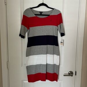 Nautica striped dress